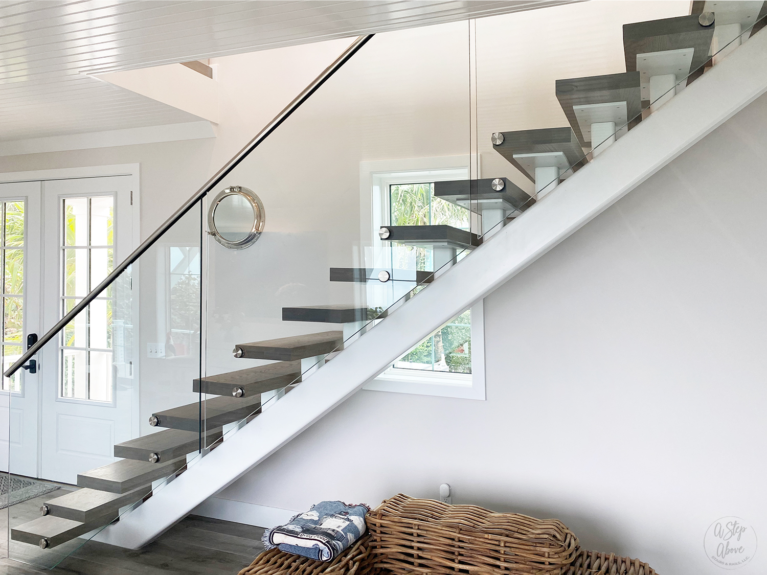 Glass Railings Installation in Jupiter FL — A Step Above Stairs